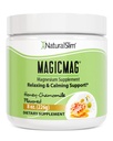 NaturalSlim MagicMag Magnesium Citrate Powder for Stress, Constipation, Muscle & Heart Health, Better Rest & Digestive Support, Magnesium Supplement for Women and Men, 8 oz – Honey Chamomile