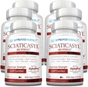 Approved Science Sciaticasyl - Optimal Sciatic Nerve Support - B Vitamins, Magnesium, Alpha-Lipoic Acid, BioPerine - Vegan - 360 Capsules