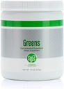 Pure Greens 210g - Greens Powder with Superfoods, Antioxidants, and Phytonutrients with Four Proprietary Blends. Easily Mix with Water or Juice. Vegan-Friendly, Naturally Sweetened with Stevia.