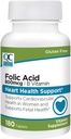 Alegerea de calitate Heart & Fetal Health 180 Count Acid folic 800 mcg + B comprimate