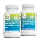 Terry Naturally Boswellia Plus Frankincense Oil - Joint Support Supplement to Support Mobility & Joint Comfort - Support Cellular Health with Boswellia & Frankincense Oil - 60 Softgels (Pack of 2)