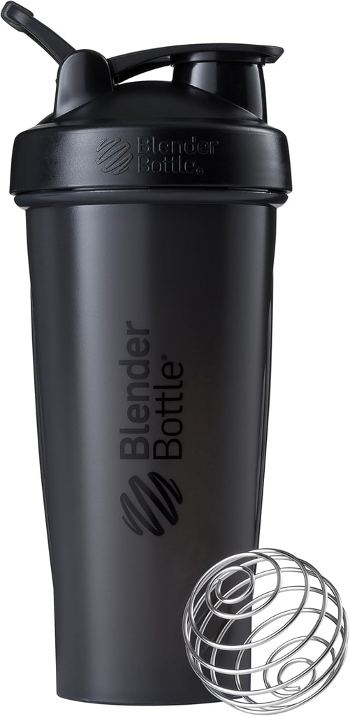 Butelka BlenderBottle Classic Shaker Butelka Perfect for Protein Shakes and Pre Workout, 28- Ounce, Black