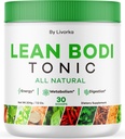 LIVORKA Lean Bodi Tonic, All Natural Advanced Formula Powder - 30 zerbitzatu hilabete 1erako