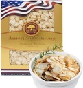 Amerikanske Ginseng Slices fra Wisconsin, DOL American Wisconsin Ginseng Slices Root for Te, Energi for menn Mental helse øker immuniteten, Glutenfri, 花旗參/西洋參 Liten runde 1 eske med 4 ovner