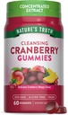 大自然的真相 Cranberry Gummys QQ60 伯爵 Vegan, Non-GMO & Gluten Free Supplement QQ Cranberry Mango Flavor