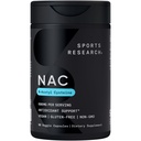 Sports Research Vegan NAC Supplement (N-Acetyl Cysteine) 600 mg - Supports Antioxidant Activity - NAC 600 mg - Non-GMO - 90 Capsules for Adults Daily Use