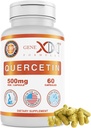 Genex Formulas Quercetin 500 מ"ג -60 קפסולות ל -60 יום אספקה - תוספת לתמיכה ב- Immune, Antioxidant and Allergy Protection, Non-GMO, Gluten-Free