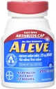 Aleve Tablets con Easy Open Arthritis Cap, Naproxen Sodium, 220mg (NSAID) Dolore Reliever/Fever Riduttore, 200 Conteggio (Pacchetto di 2)