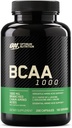 Optimale voeding Geïnstanteerde BCAA vertakte keten Essentiële Aminozuren Capsules, 1000mg, 200 Tellen