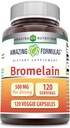 Amazing Formula Bromelain Supplement ... 500 Mg Per Serving... Kasviskapselit...