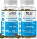 Amire, Awan Ashwagandha Gummies, Mood, Energy & Immune Booster, 120ct, 60day Supply