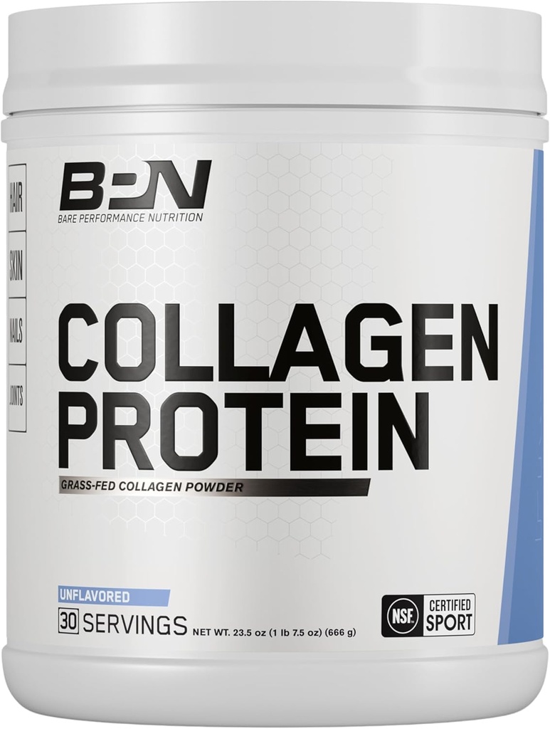 BPN Collagen Protein, Grass-Fed Bovine Collagen Peptides, Unflavored