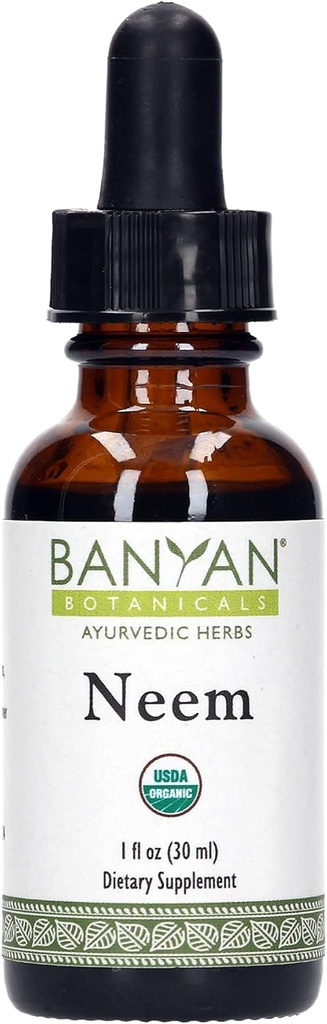 Banyan Botanicals Neem 액체 추출 - 인증 유기, 1 온스