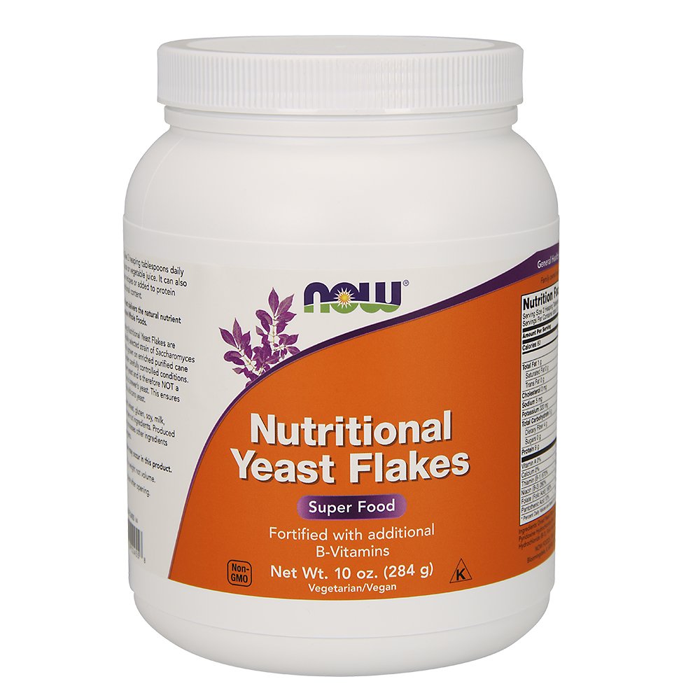 Now Foods: Nutritional Yeast Kosmiči Super Hrana, 10 oz (2 paket)
