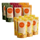 Brodo in Deeply Rooted Eth Gà sinh học với Turmeric & Ginger  Nutrient Dense, bếp trưởng Crafted Bone Broth trong dịch vụ đơn phục vụ puches không được tạo ra từ tập trung, No Preservatives (6x 8.3 oz puches)