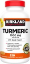Kirkland Signature Turmeric con Black Pepper, 1000mg (320 conta)