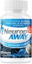 NeuropAWAY Nerve Implementació suplementari, l' àcid de R-Alfa Lipoic per ajudar a proveir la subsistència i la salut en 5 dies poc, Acetil-L-Carnitina, Taruine B12, L-Colillina 60 Capules