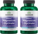 Swanson Magnésium chélaté 133 Milligrammes 90 Capsules (2 Pack)