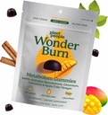 Oamenii plantelor WonderBurn Metabolism & Cravings Control Gummies, Zero Sugar, Ripe Mango Flavor (60 Count)