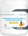 Neuropathy Relief™ - Circulatory Health Formula - Nitric Oxide Booster - Tropical Flavor (1 Jar), 30 Servings
