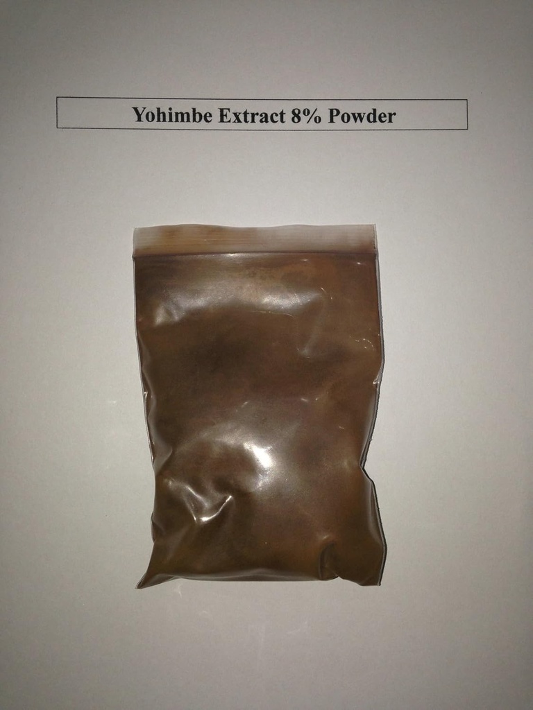 8% yohimbine Yohimbe 껍질 추출물 분말/아프로틴 100개 그램