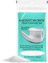 ANCIENT SECRETS Nasal Cleansing Salt, Non-Iodized – USP-Grade Sodium Chloride for Any Neti Pot, Sinus Irrigation System, 8 Oz
