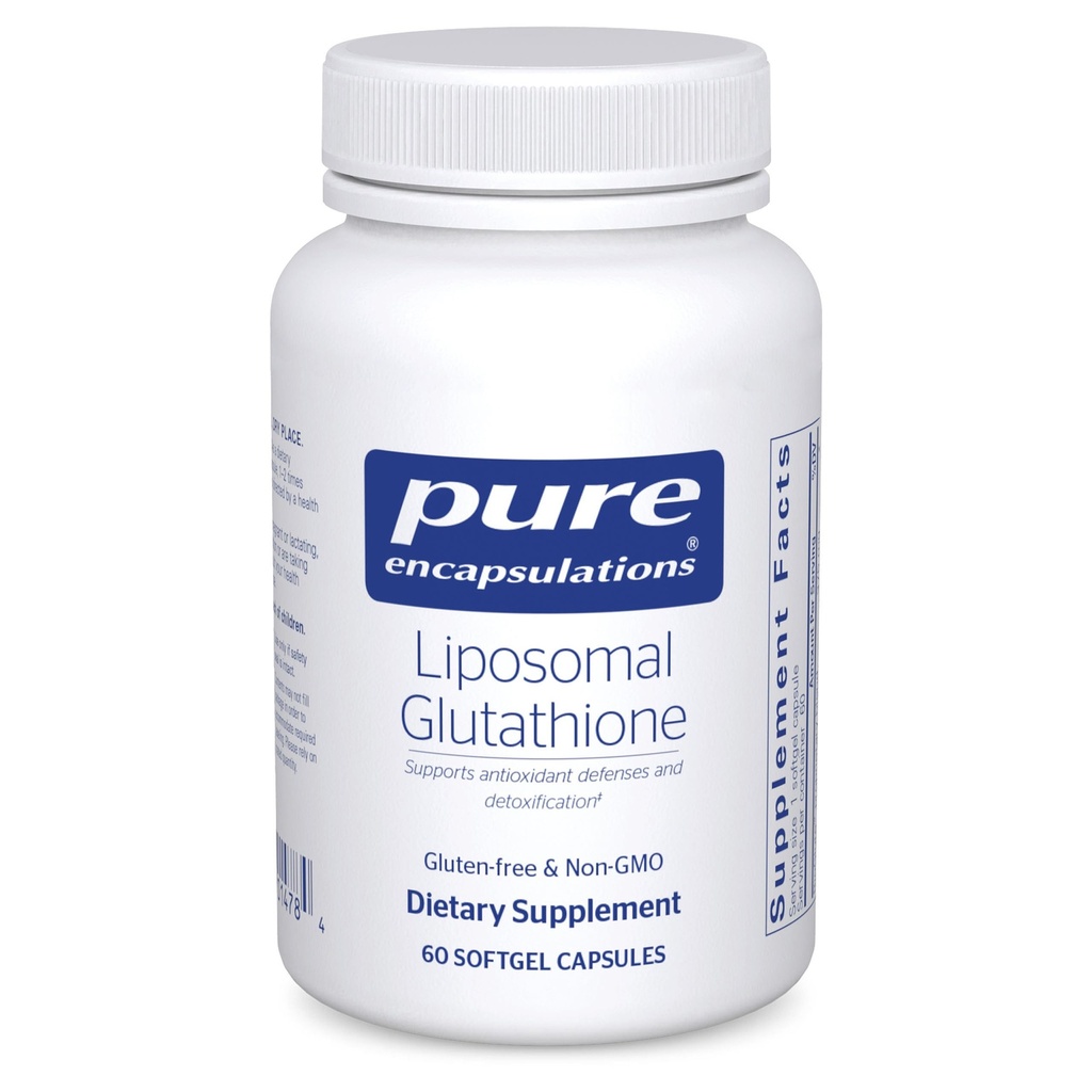 Pure Encapsulations Liposomal Glutathione, 60 Softgel Capsules