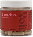 Yoli® Thermoburn Energy Supplement with Green Tea Leaf, Guarana, Choline, Raspberry Ketones and Thermo-G Porety Blend - Energy Vitamina, 60 Capsule