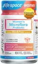 Life-Space Probiotic for Women, 2 חודשים שרת, תמיכה במיקרופלה & Comfort, תוספת יומית לנשים, pH Balance with Lactobacillus rhamsus, 6.3 מיליארד CFU & 6 סטרינס, 60 ct