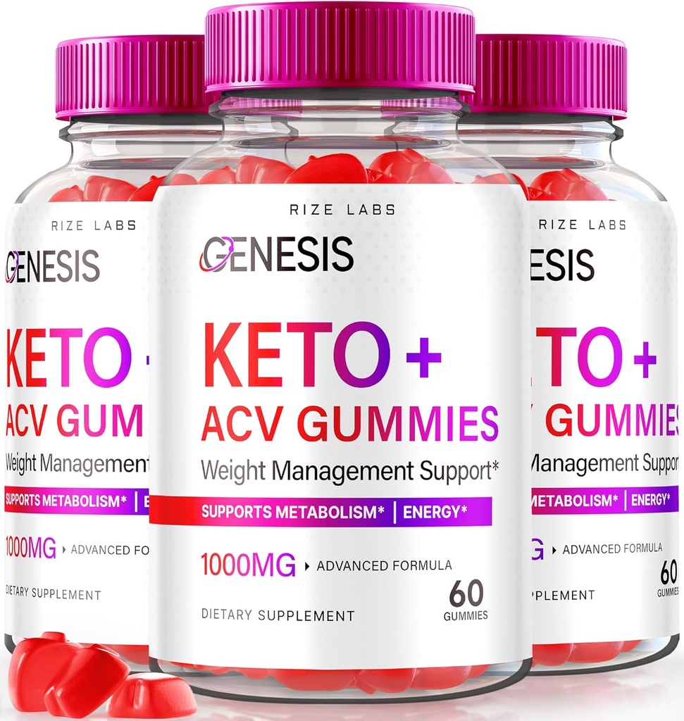 laboratoriyalar - Genesis Keto +ACV Qeydiyyatdan keçmək üçün əlavə, bütün Natural Extreme 2000mg Gummies (180 Gummies)