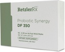 Probiotisk Synergy DF 350 ® af Dr. RetzlerRx ™ - 350 Millioner CFU - Dairy- Free, High Potency 350 CFU 18- Strain Probiotic Supplement - Understøtter immunforsvar + Gut Health (15 enkeltserveringsstick pakker)