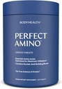 TeloHealth PerfectAmino (600 ct) Ľahko prehltnúť tablety, Essential Amino Acides Supplement with BCAAs, Vegan Protein for Pre/Post Cvičenie a svalové zotavenie s Lyzín, Tryptophan, Leucín, Metionín