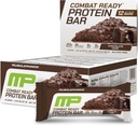 MusclePharm Combat Sport Bar, Czekoladowe ciasto Flavor Wysokie bary protein, Walki pragnienia, Wydajność paliwa & Meet Energy Demands, 20 g Białko z białka serwatki, 5g Fiber, Gluten Free, 12 Bary