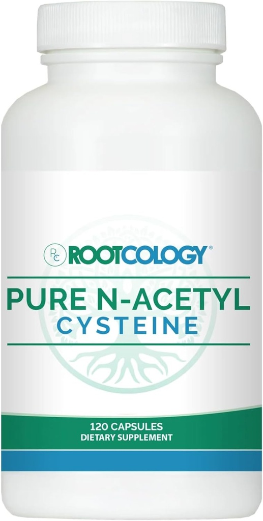 Rootcology by Dr. Izabella Wentz ← Pure N-Acetyl Cysteine Silencio (NAC) 900mg  120 Capsules