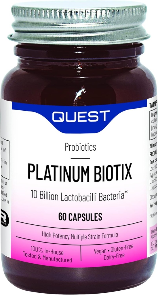 Quest Platinum Probiotic 60 kapsulė