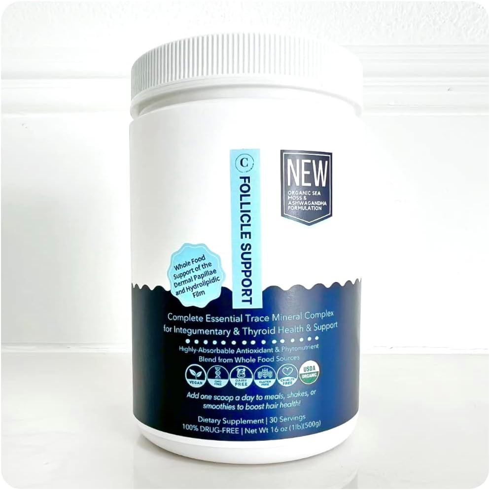 CRISAN Complete Hair Follicle Support Hair Growth Supplement - Sea Moss, Saw Palmetto, Amla und mehr