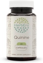 HerbEra Quinine 60 kapsúl, 1000 mg, Wildcrafted Quinine (Cinchona officinalis) Sušená kôra (60 kapsúl)