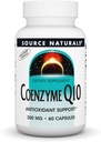 Source Naturals Coenzyme Q10 Antioxidant Support 200 mg for Heart, Brain, Immunity, & Liver Support - 60 Vegetarian Capsules