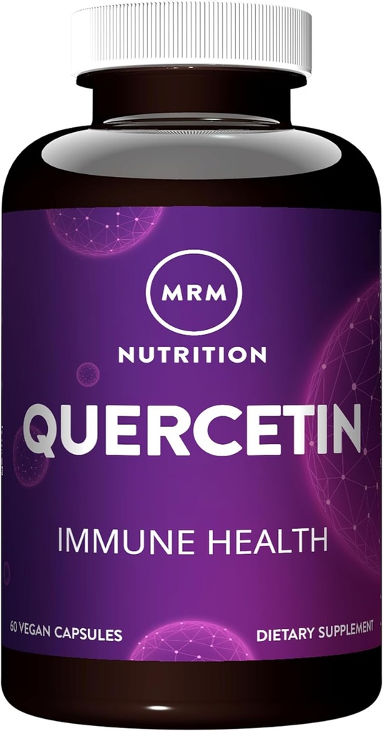 MRM Nutrition Quercetin - 124; Immun + Cardiovascularis Health - 124; 500mg / Serving - 124; Készült QU995: Worldâ €™ s legtisztább quercetinâ "