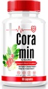 NutraRize Coramin Capsules, All-Natural Formula to Maintain Healthy Levels, Maximum Strength Supplement, Premium Blood Flow Support, Official Vitamin Pills, Cora min Capsulas Reviews (60 cápsulas)