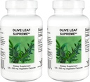 Suprema Nutrition Olive Leaf Suprema, 120 Pure Olive Leaf Vegetarian Capsules  Pack 2