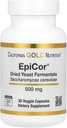 California Gold Nutrition EpiCor®, fermentato de levadura seca, 500 mg, 30 cápsulas vegetales