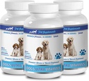 Supplemento al cervello del cane - Ultra Vitamine per cani - Chews - Potente Formula - Mineral Complex - Bones Calcium del cane - 270 Treats (3 bottiglie)