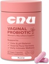 Ruolai Vaginal- pH Balance " Prebióticos con Lactobacillus - Promover la Flora Vaginal Saludable " Odor Vaginal,60 Cuenta