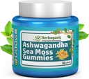 HERBOGANIC Ashwagandha Sea Moss Gummies - 60