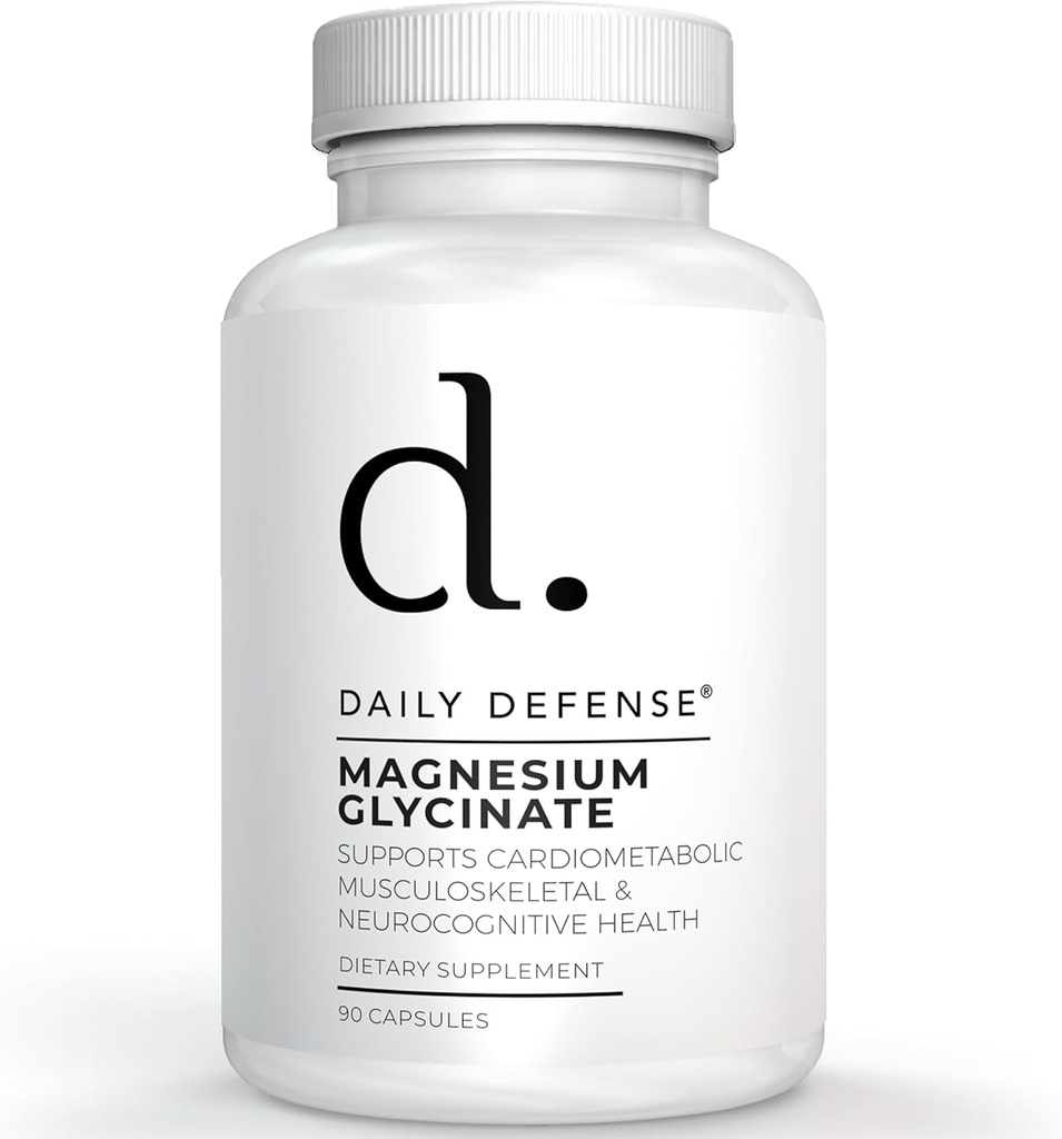 Glycinato de magnesio 200mg - Bisglycinato de magnesio para a relaxación muscular, saúde cardíaca e metabolismo - 90 cápsulas Suplemento, feito en Estados Unidos