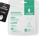Integratori di serotonina (30) | 1-a-Day Serotonin Mood Support | 5HTP 100mg Per Tablet from Griffonia Seed Extract | Natural Serotonin Booster | 1 Mese di alimentazione