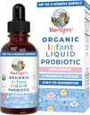 MaryRuth Organics USDA Organic Infant Liquid Probiotic Drops Orgânicos Probióticos Bebê Essencials Probióticos para Bebês