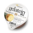 GelaTein Plus-ananas: 20 gram protein. Perfekt för Clear Liquid Diets, sväljer svårigheter, dialys och onkologi. Bra pre eller Post-Workout Snack. (36 Pack)