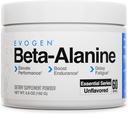 Evogen Beta- Alanine - Performance Enhancer 12.4; Boost Endurance, Tunai Fatigue 124; Unflafeored 124; 60